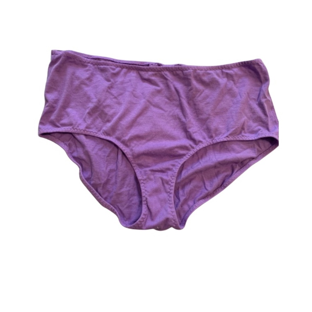 100% organic cotton Pansy high rise underwear